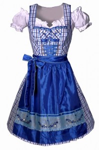 Dirndl, blau