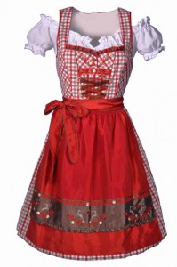 Dirndl, rot