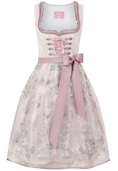 B-Ware / 2. Wahl - Dirndl midi 65cm Lacey rose Stockerpoint