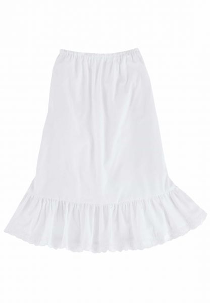 B-Ware / 2. Wahl - Petticoat Unterrock 65 cm weiß Stockerpoint