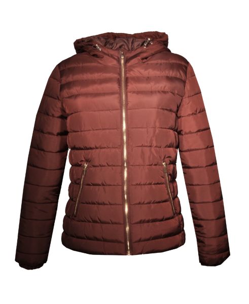 Damen Winterjacke Christine Jacket Rum Raisin weinrot ABOUT YOU