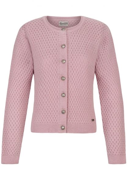 B-Ware / 2. Wahl - Trachten Strickjacke Juliette rose rosa Stockerpoint