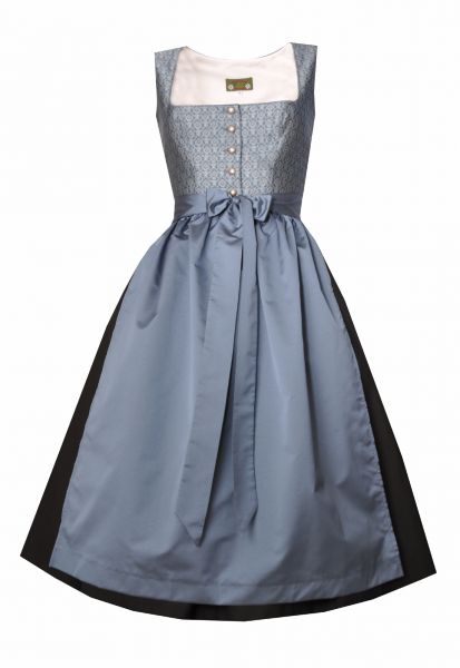 B-Ware / 2. Wahl - Dirndl midi 70cm Feuchten blau Love Nature