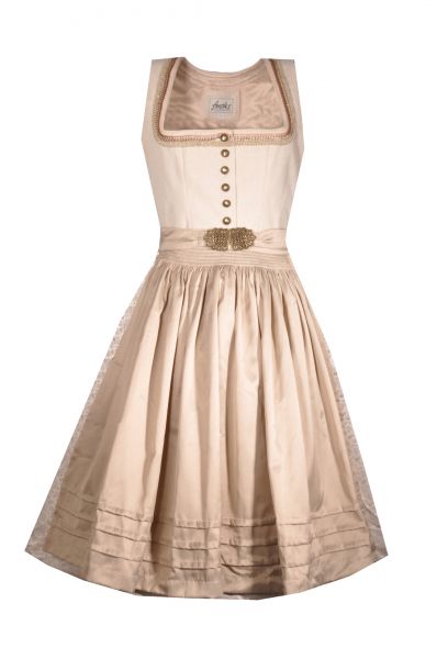 Dirndl midi 65cm 6023 beige Fuchs