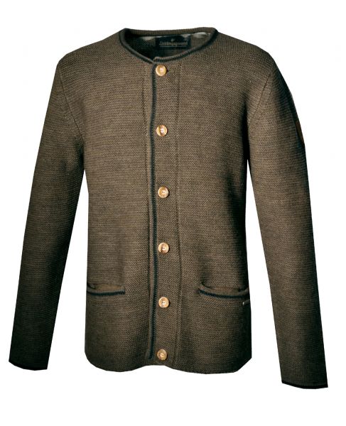 B-Ware / 2. Wahl - Strickjacke Ferdi tobacco braun