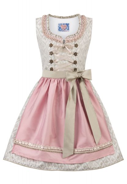 B-Ware / 2. Wahl - Kinderdirndl Amira creme rose 2 tlg. Stockerpoint